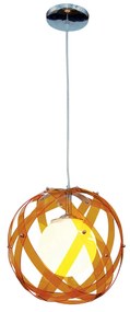 Φωτιστικό Οροφής Μονόφωτο Homelighting Nefeli 77-1540 Orange