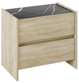 GASPER ΚΟΜΟΔΙΝΟ SONOMA ΠΕΤΡΑ 55x36xH49cm - 09-1222 - 09-1222