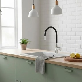 Sanitec Classic 331 (60×50) - Γρανιτένιος νεροχύτης - Granite Cappuccino