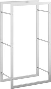 vidaXL Ραφιέρα 3 Επιπέδων Λευκή 60x27,6x90,5 εκ. Επεξεργασμένο Ξύλο