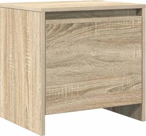 vidaXL Κομοδίνο Sonoma Δρυς 45x34x44,5 εκ. από Επεξεργασμένο Ξύλο
