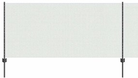 vidaXL Φράκτης με Στυλό Γκρι 100x2500 εκ. Ατσάλι