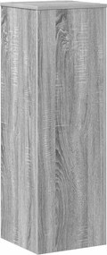 vidaXL Βάσεις Φυτών Γκρι Sonoma 33x33x100εκ. Επεξεργασμένο Ξύλο