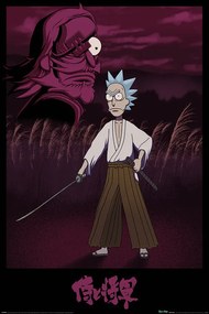 Αφίσα Rick and Morty - Samurai Rick, (61 x 91.5 cm)
