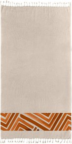 Πετσέτα Θαλάσσης Pestemal 19 Beige 90x170 - Guy Laroche