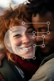 Intra Συλλεκτικό Ξύλινο Παζλ Plywood 4mm - Συγκινητική στιγμή σύνδεσης Σε Ξύλινο Κουτί - Διαστάσεις Puzzle: 10x10 cm – 25 κομμάτια