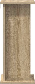 vidaXL Βάση φυτών 2 τεμ. Sonoma Δρυς 25 x 25,5 x 60,5 εκ.