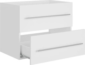 vidaXL Ντουλάπι Νιπτήρα Λευκό 60 x 38,5 x 48 εκ. από Επεξ. Ξύλο