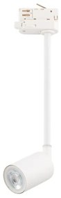 Σποτ Φωτιστικό Τριφασικής Ράγας 36x14,5cm GU10 10W IP20 Tracer TK Lighting-4930-Λευκό 4930