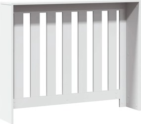 vidaXL Κάλυμμα Καλοριφέρ Λευκό 104x20x82 εκ. από Επεξεργασμένο Ξύλο