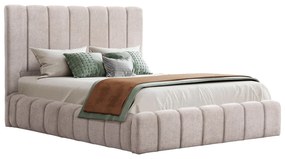 ΚΡΕΒΑΤΙ REMO ΜΕ ΑΠΟΘΗΚΕΥΤΙΚΟ ΧΩΡΟ HM719.10 ΥΦΑΣΜΑ TEDDY ΜΠΕΖ-ΓΙΑ ΣΤΡΩΜΑ 160x200εκ