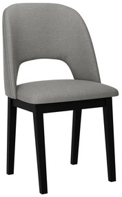Καρέκλα Victorville 333, Μαύρο, Ανοιχτό γκρι, 82x45x45cm, 6 kg, Ταπισερί, Ξύλινα, Ξύλο: Οξιά | Epipla1.gr