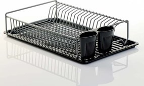 Πιάτοθήκη με ΔΙΣΚΟ 38037/ANTHRACITE 41x27.5cm