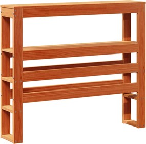 vidaXL Σκελετός Κρεβ. Χωρίς Στρώμα Καφέ Κεριού 100x200 εκ Μασίφ Πεύκο