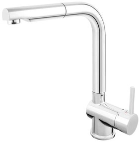 Μπαταρία Κουζίνας Toledo BTD4PO Με Αποσπώμενο Ντους Chrome Ferro Metal