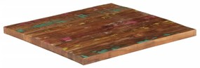 vidaXL Επιφάνεια Τραπεζιού Τετράγωνη 80x80x3,8 εκ. Ανακυκλωμένο Ξύλο