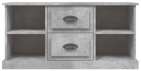 vidaXL Έπιπλο Τηλεόρασης Γκρι Σκυρ. 99,5x35,5x48 εκ. Επεξ. Ξύλο