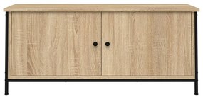 vidaXL Έπιπλο Τηλεόρασης με Πόρτες Sonoma Δρυς 102x35x45 εκ. Επεξ.Ξύλο