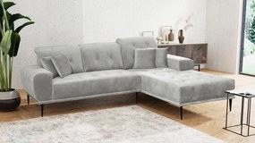 Γωνιακός καναπές Rapallo-Gkri Anoixto-Δεξιά