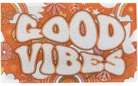 Πατάκι Εισόδου Good Vibes -AMDMW-GOODVIBES-7040 70x40cm Multi Artsy Mats 70x40