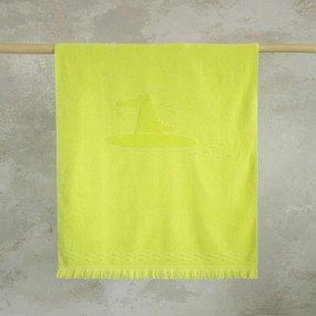 Πετσέτα Θαλάσσης Παιδική Surfing Jacquard Light Green Nima Θαλάσσης 70x140cm 100% Cotton