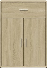 vidaXL Βοηθητικά Ντουλάπια 2 τεμ. Sonoma Δρυς 60x30x84 εκ. Επεξ. Ξύλο
