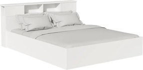 Κρεβάτι OLYMPUS pakoworld σε λευκή απόχρωση 160x200εκ