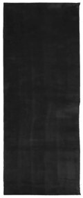vidaXL Χαλί HUARTE με Κοντό Πέλος Μαλακό/ Πλενόμενο Μαύρο 160x160 εκ.