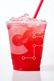 Σετ των 2 Intra Συλλεκτικό Ξύλινο Παζλ Plywood 4mm - Δροσιστικό κόκκινο ρόφημα σε πάγο Σε Ξύλινο Κουτί - Διαστάσεις: 10x10 cm – 25 κομμάτια