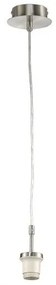 Σώμα Κρεμαστού Φωτιστικού 1xE27 40 W m6 - LOFT 4 Fischer Honsel 52601 Νίκελ Ματ