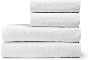 Πετσέτα Μπάνιου Ξενοδοχείου Smooth 500gsm  plain 100% Cotton 80x150 Λευκό   Beauty Home