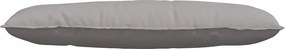 vidaXL Μαξιλάρι Πλάτης Σκίουρος Γκρί 120 x 50 x 19 cm ύφασμα
