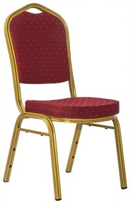 Καρέκλα Catering-Συνεδρίου Palace/S 01-00-1402 55x45x93cm Red-Gold