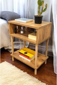 Κομοδίνο Πεύκο LIEL 45x30x60