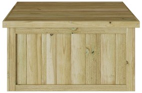 vidaXL Ρομποτική κουρευτική μηχανή γκαράζ 70x80x38 εκ από πεύκο