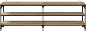 vidaXL Ντουλάπι TV 160 x 30 x 50 εκ Artisan Oak