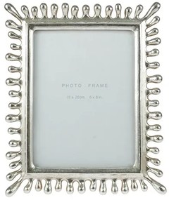 Κορνίζα Polyester Ασημί 15x20εκ. Zen Collection 24.34.51075