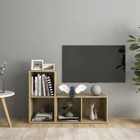 Έπιπλα Τηλεόρασης 2 τεμ Sonoma Δρυς 72x35x36,5εκ Επεξ. Ξύλο 3079946