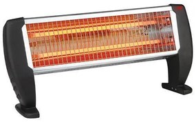 LGP MINI ELECTRICAL QUARTZ HEATER 2-BARRED 1500W BLACK