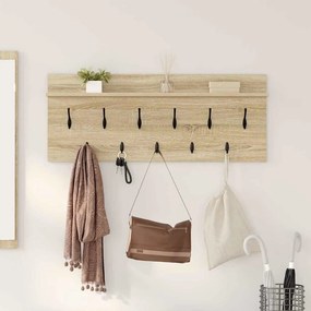 vidaXL Τοίχου Κρεμάστρα Δρύς Sonoma 100 x 40 x 12 εκ
