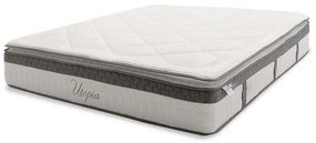 Στρώμα Utopia Pocket Spring Με Ανώστρωμα 30-32cm 160x200cm White-Grey Queen Size Foam