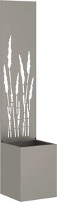 vidaXL Οθόνη Ιδιωτικότητας Κήπου Σκ rusty 32 x 32 x 150 εκ