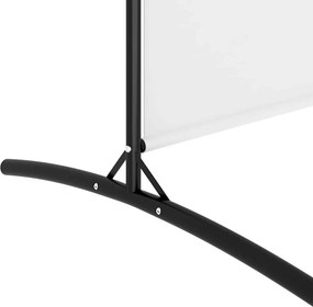 vidaXL Διαχωριστικό Δωματίου με 6 Πάνελ Λευκό 520 x 180 εκ. από Ύφασμα