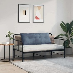 vidaXL Μαξιλάρι Πλάτης Μπλε 120 x 50 cm Υφασμάτινο Κορντουρά