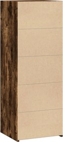 vidaXL Ντουλάπι Καπνιστή Δρυς 45x41x124 εκ. από Επεξεργασμένο Ξύλο