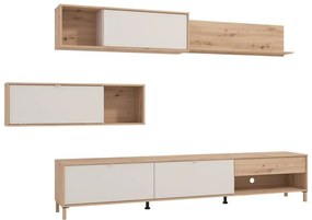 Σύνθετο σαλονιού NORWICH Artisan Oak - Cashmere 234x40x197εκ. 234x40x197 εκ.