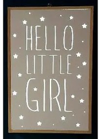 Καδράκι φωτιστικό led "Girl"