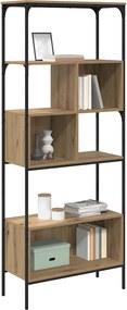 vidaXL Βιβλιοθήκη 7 επιπέδων 76 x 33 x 188,5 εκ Επεξεργασμένο ξύλο