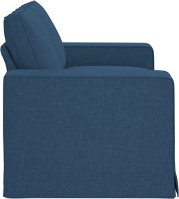 vidaXL Καναπές 120cm Μπλε Μέταλλο