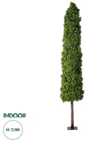 GloboStar® Artificial Garden BUXUS 20158 Τεχνητό Διακοσμητικό Φυτό Πυξός Υ250cm